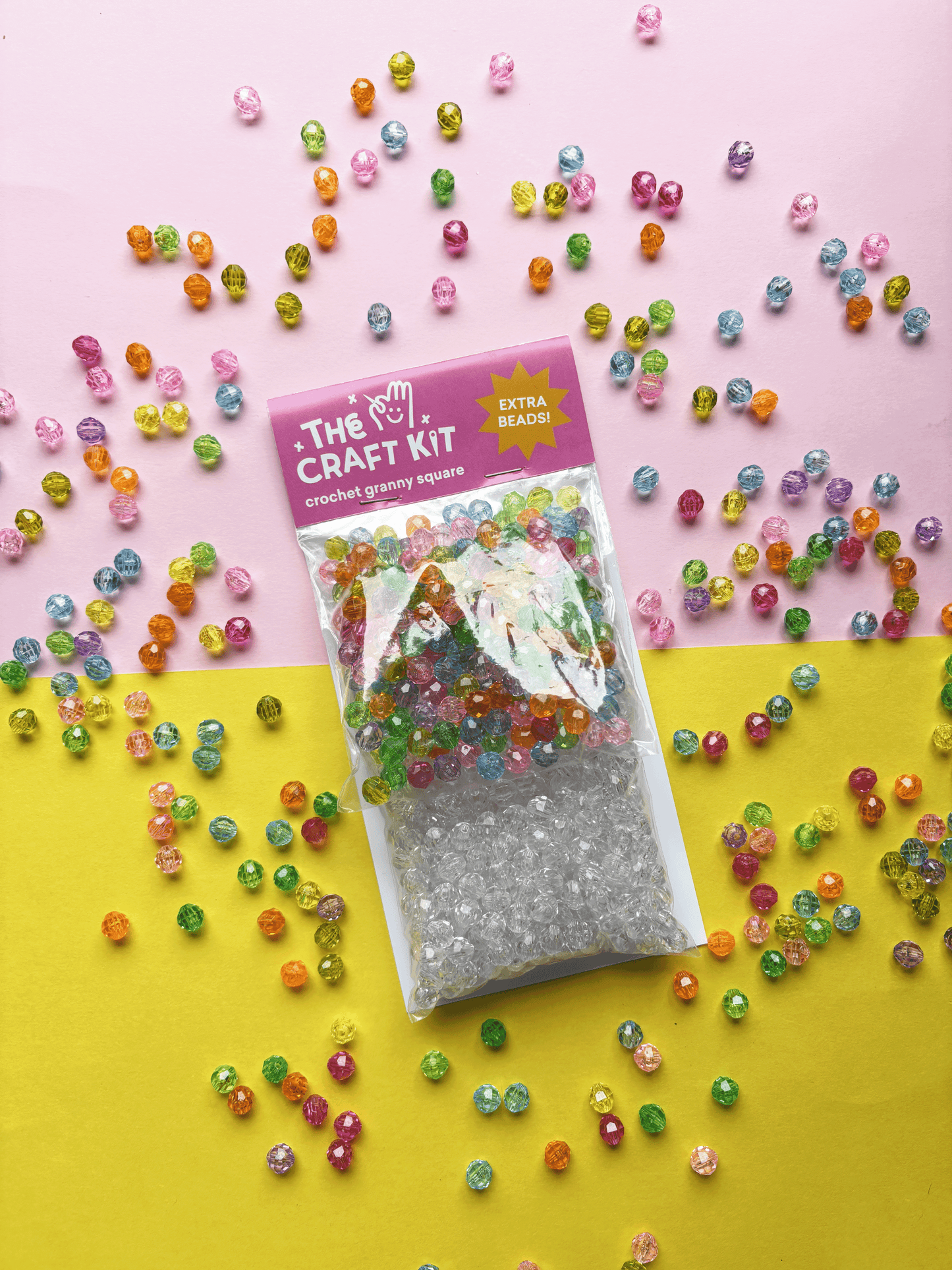 Long Strap Expansion Pack for Crochet Granny Square Beaded Bag