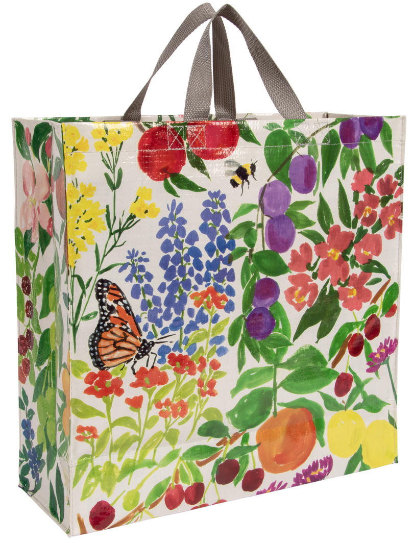 orchard shopper tote bag blue q the crafty cowgirl