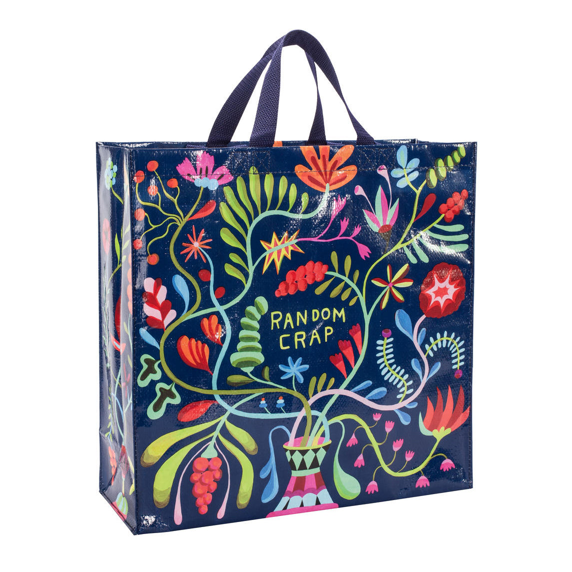 random crap shopper tote bag from the crafty cowgirl