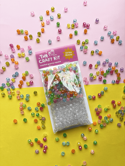 Long Strap Expansion Pack for Crochet Granny Square Beaded Bag