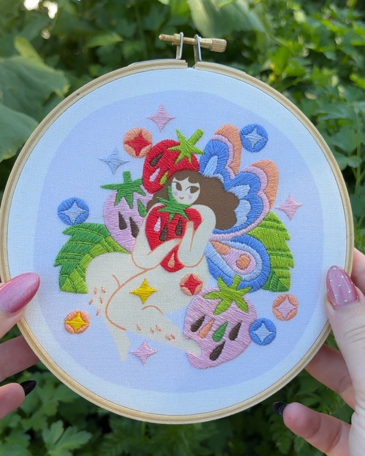 Sylvie Embroidery Kit