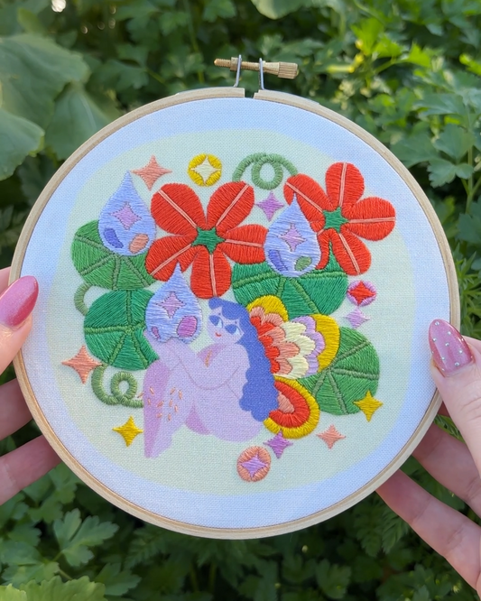 Brucie Embroidery Kit