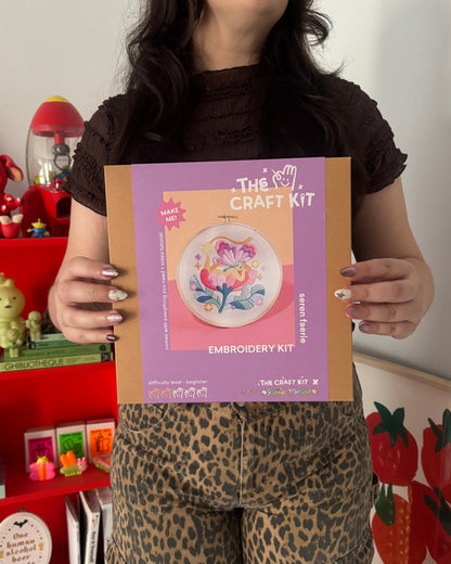 The Secret Garden Faeries Embroidery Kits Bundle