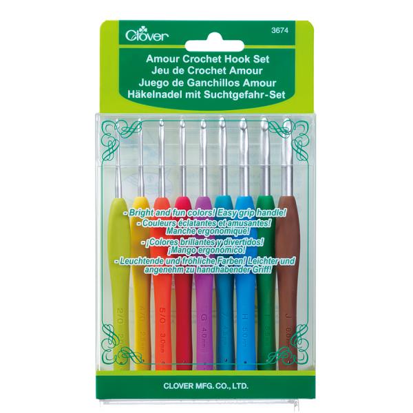 Clover Crochet Hooks - Set Of 9