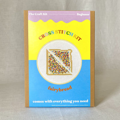 fairybread cross stitch kit from the crafty cowgirl