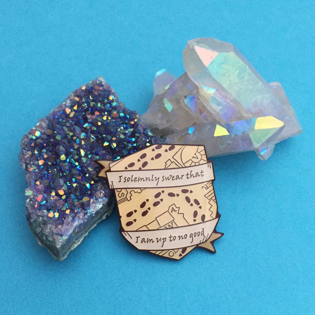 I Solemnly Swear That I Am Up To No Good - Enamel Pin