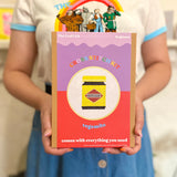 Vegemite Cross Stitch Kit